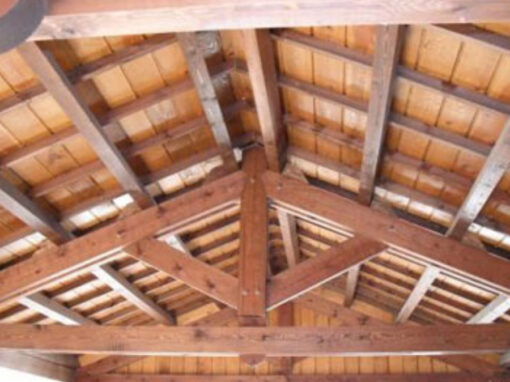 Rehabilitación Estructura de madera de edificio en Madrid