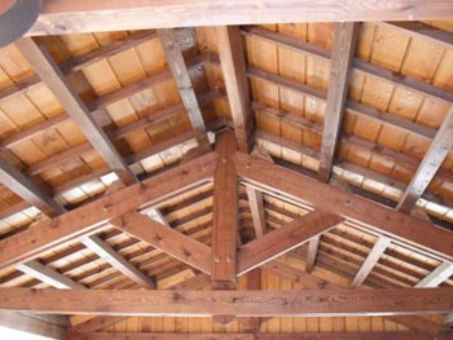 Rehabilitación Estructura de madera de edificio en Madrid